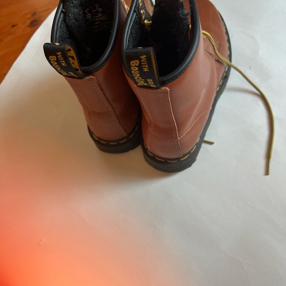 Dr. Martens Brown Ankle Boots